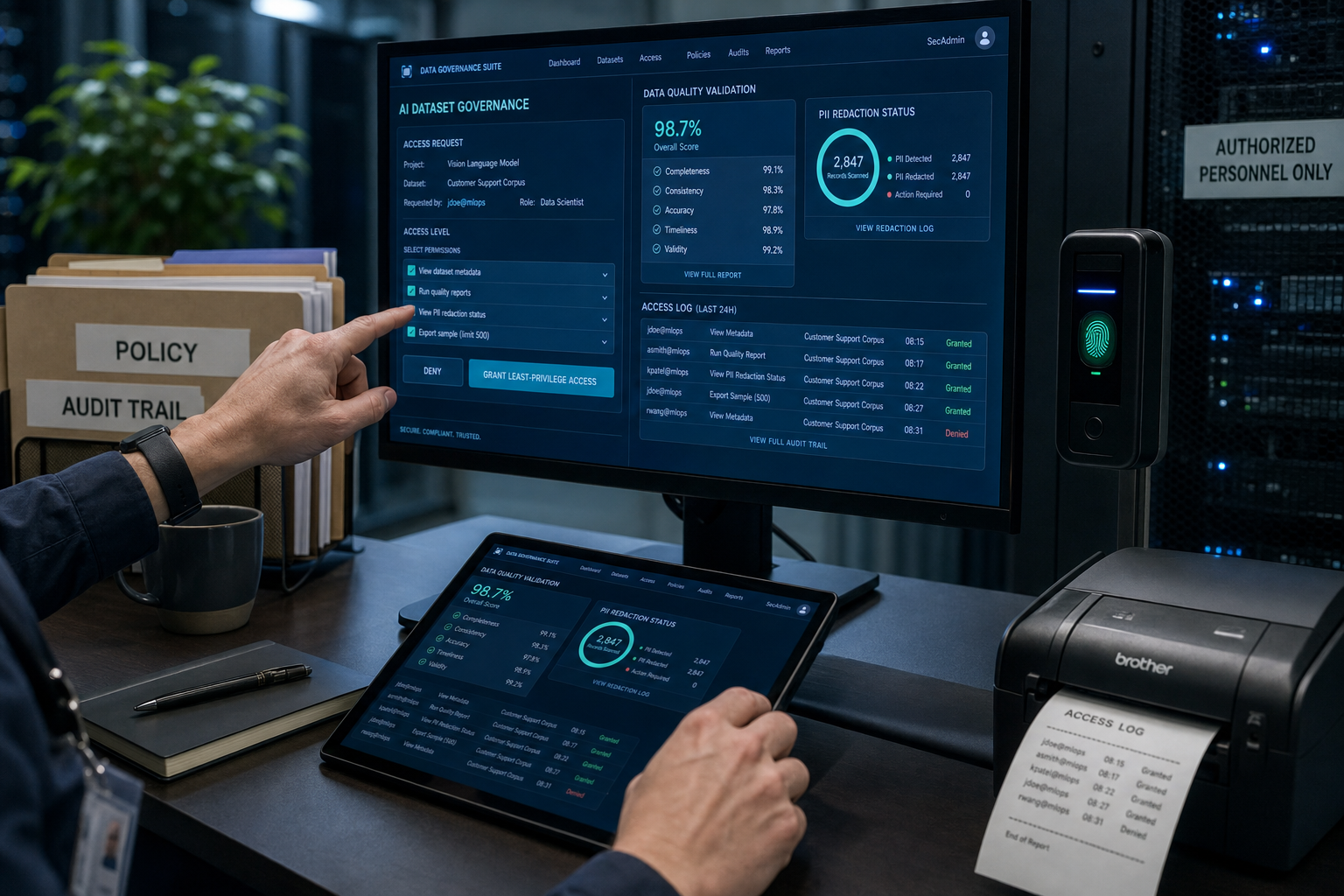AI governance rollen