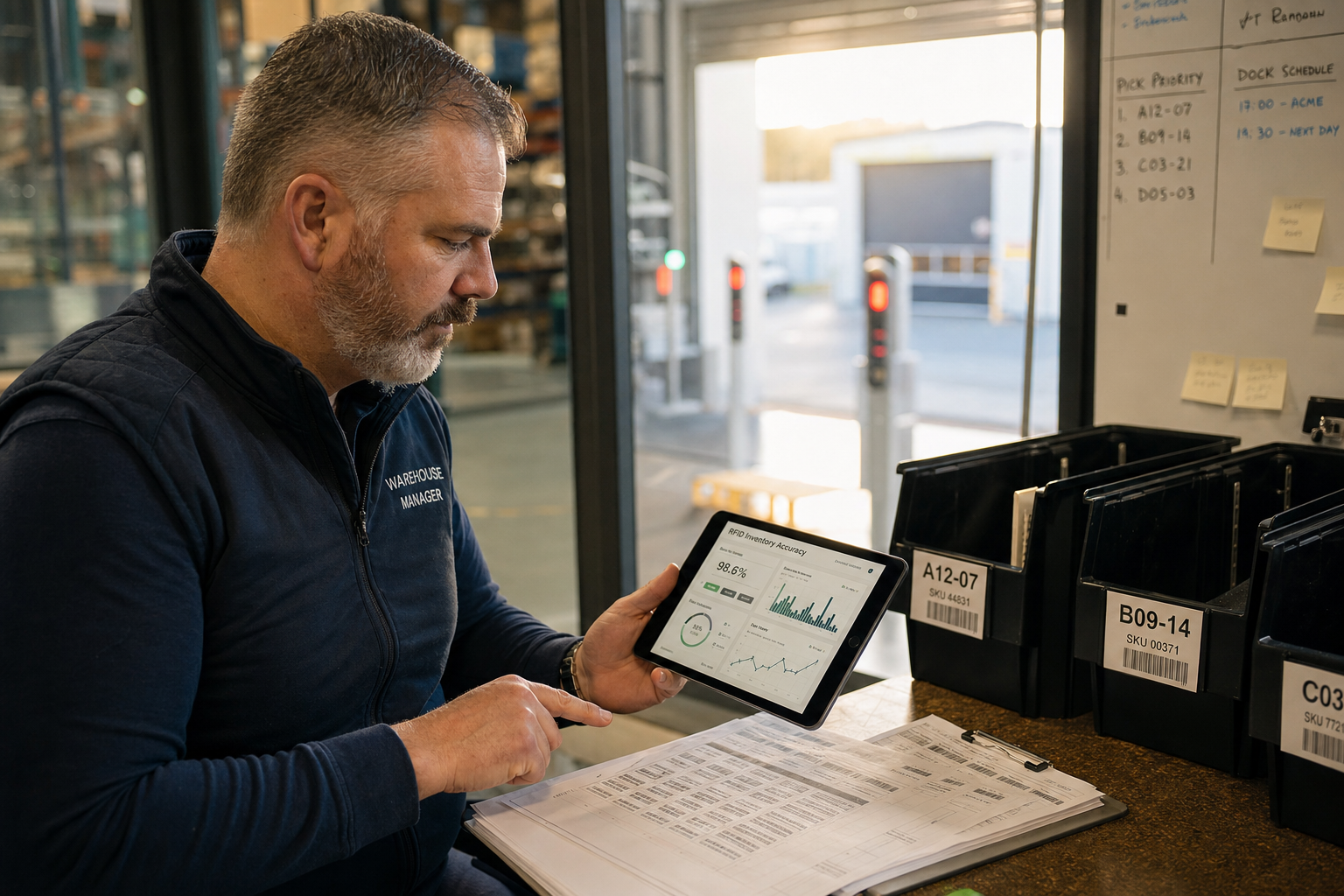 Kostenanalyse RFID implementatie magazijn