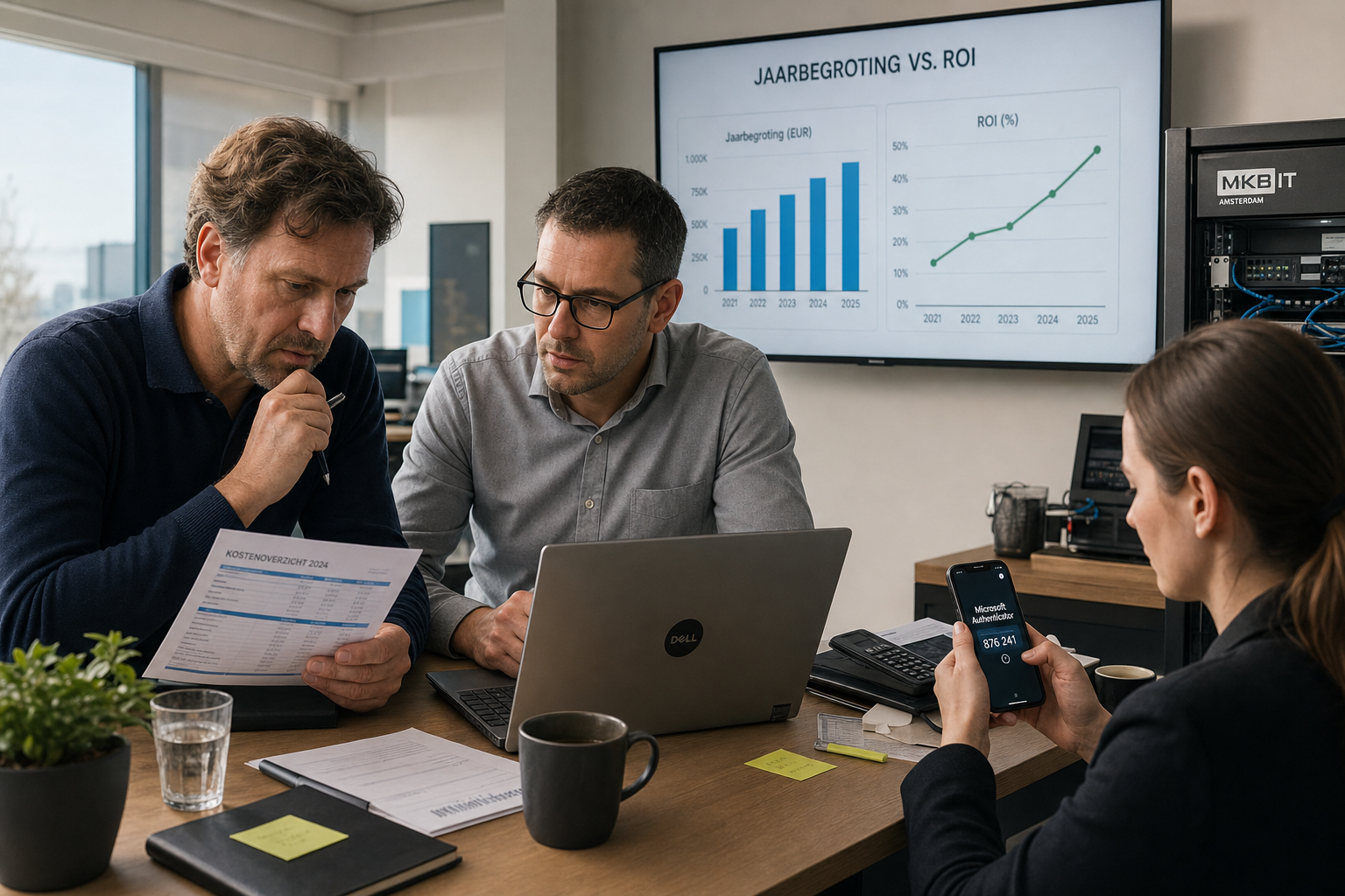 IT security kosten en ROI berekening voor mkb