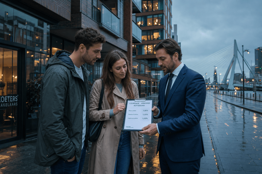 Wat kost een makelaar in Rotterdam gemiddeld en welke courtage-afspraken zijn het meest&nbsp;gebruikelijk?